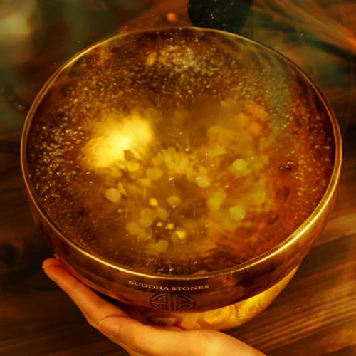 Lunar Rainbow Full Moon Singing Bowl Handcrafted for Healing and Meditation Positive Energy Sound Bowl Set