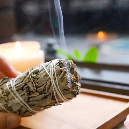 Meditation and California Smudge Sticks Rituals