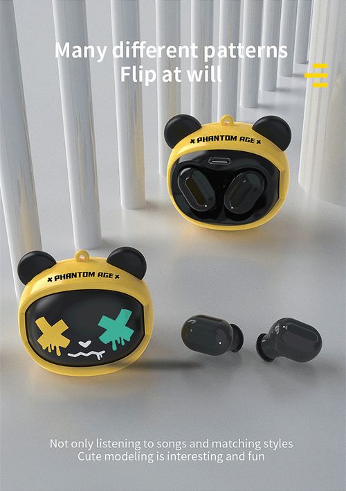 New Rotatable Face-changing In-ear Bluetooth Headphones, Ultra-long Battery Life, Noise Cancelling Gaming Headphones