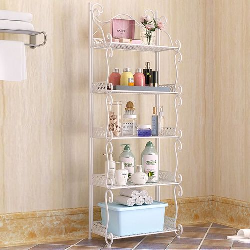 SUOERNUO  Kitchen Bathroom Toilet Metal Stand Storage Holders & Racks