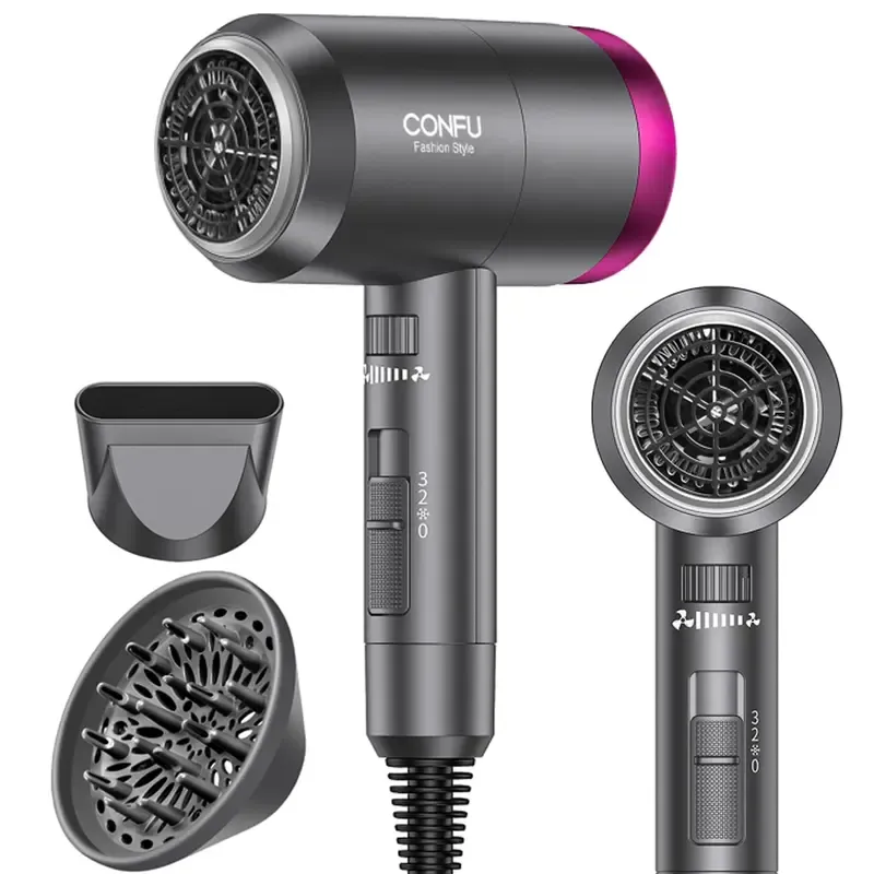 Hammer-Style Negative Ion Hair Dryer - Maternity & Baby Safe, High Airflow Constant Temperature Hair Styling Tool