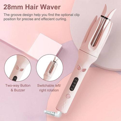 Automatic Curling Iron - Large Wave Negative Ion Hair Curler, Professional Hair Waving Tool