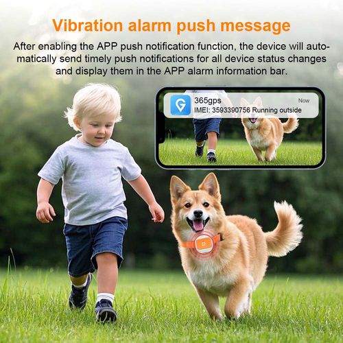 G01 Dog GPS Tracker - Wireless Pet Location Tracker with Real-Time Monitoring