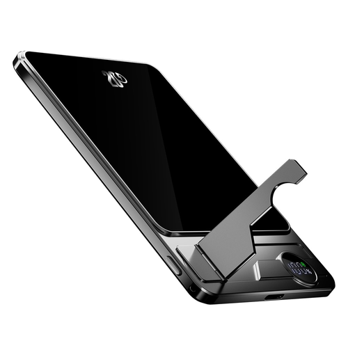 3C Certified Aluminum Alloy Ultra-Thin Magnetic Wireless Power Bank 10000mAh External Battery