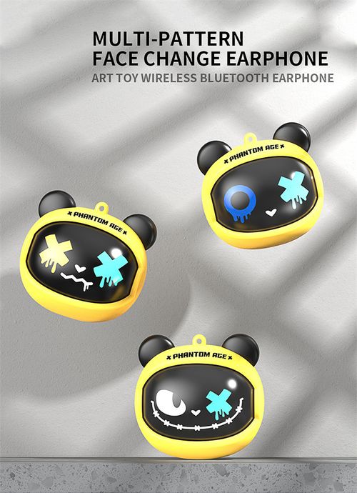 New Rotatable Face-changing In-ear Bluetooth Headphones, Ultra-long Battery Life, Noise Cancelling Gaming Headphones