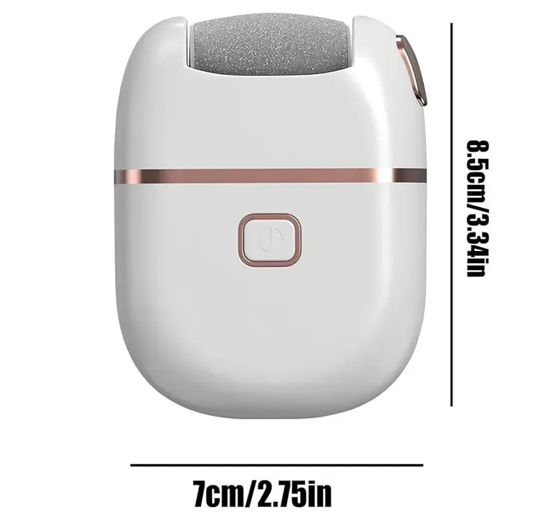 Electric Foot Grinder - Rechargeable Callus Remover, Automatic Dead Skin Remover for Home Pedicure