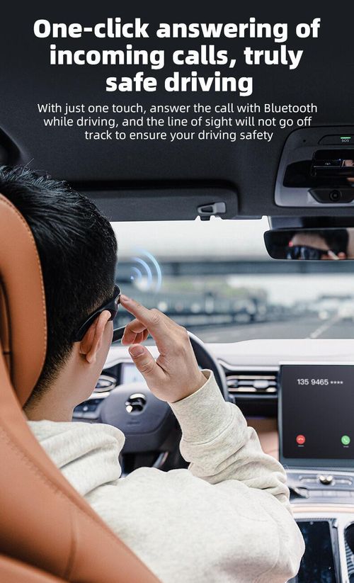 Bluetooth Sunglasses for Men and Women Cycling Polarized Glasses Lightweight Multifunction Music One-key Control Runing Driving Goggles Sports Accessories