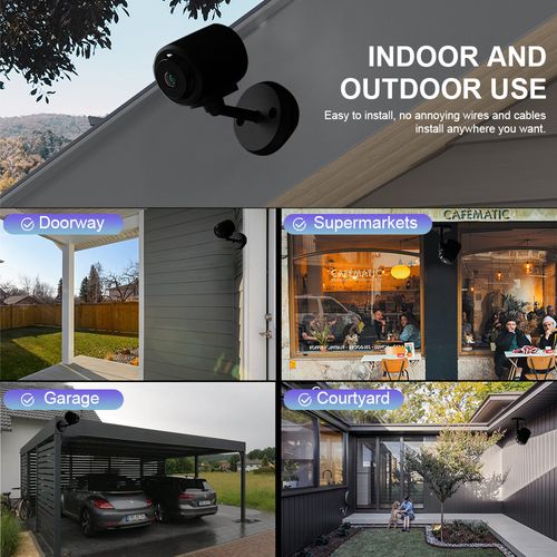 New Cross-Border C1 Security Camera - HD Night Vision, Smart Remote Monitoring, Wireless Home & Outdoor Surveillance Camera