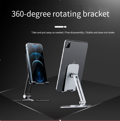 360° Rotatable Foldable Tablet & Phone Stand - For iPad, Learning Tablets & Phones | Desktop Holder