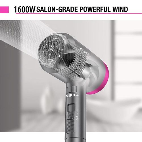 Hammer-Style Negative Ion Hair Dryer - Maternity & Baby Safe, High Airflow Constant Temperature Hair Styling Tool
