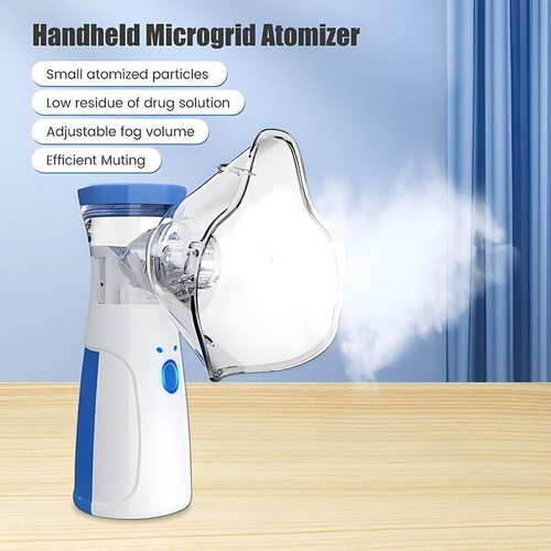 Handheld Ultrasonic Nebulizer - Kids-Friendly Portable Oral Atomizer for Home  Travel