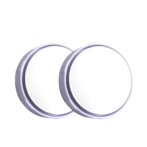 Suction Cup Blind Spot Mirror, 360° Adjustable HD Convex Rearview Mirror for Car, Glue-Free No-Damage Installation