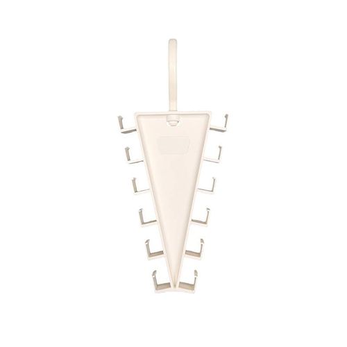 12 Hooks Hat Hanger Organizer, 10 Pack | Double Sided Wardrobe Storage Rack for Hats, Belts, Scarves, Ties, Space Saving Closet Holder