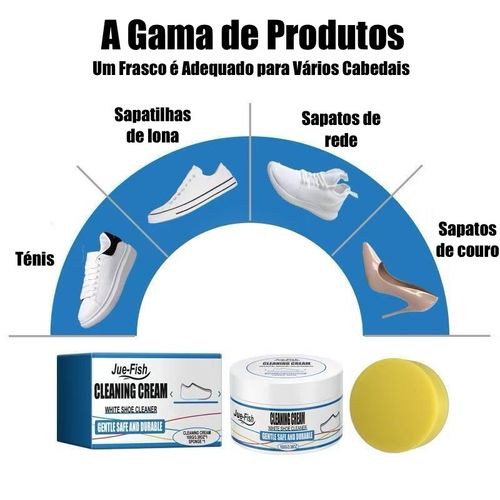 Creme Limpador🌟Poder de Limpeza Branco Puro! ⚡