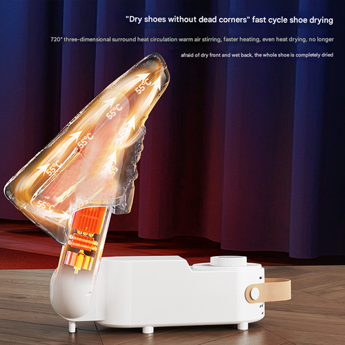 Smart UV-C Sterilizing Shoe Dryer Foldable & Telescopic Design  360° Fast Dehumidifier for Home & Travel  Safe Auto-Off Timer & Odor-Eliminator