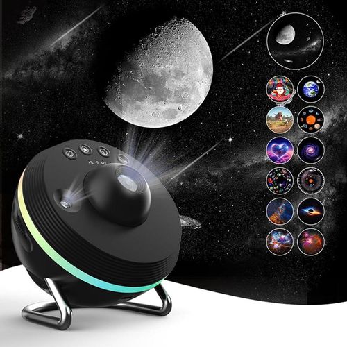 Galaxy Projector Night Light, USB Powered Galaxy Projector Night Light, Starry Sky Projector Night Light, Ambient Light for Bedroom, Home Decor