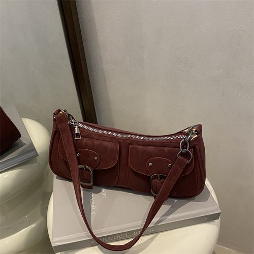 Women's Leopard Print Shoulder Bag, Vintage Dual Pocket Handbag with Zipper Closure, Fashionable and Versatile, Fashionable Patterned Bag, Perfect for Daily Use