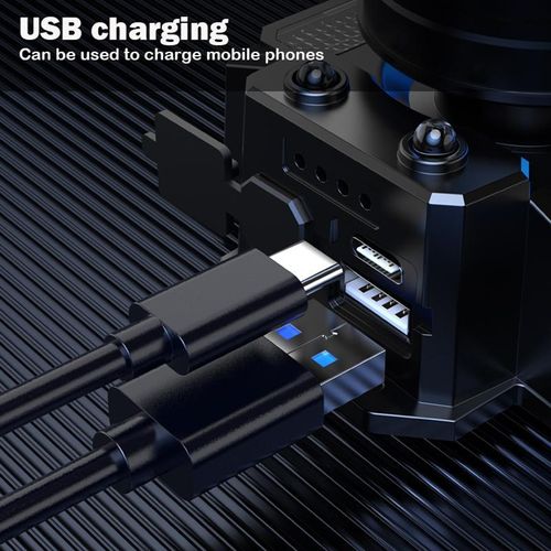 LED Headlamp, USB Rechargeable Waterproof Headlamp for Exploration, Adjustable Waterproof Flashlight, Outdoor Camping Supplies, High Performance Flashlight