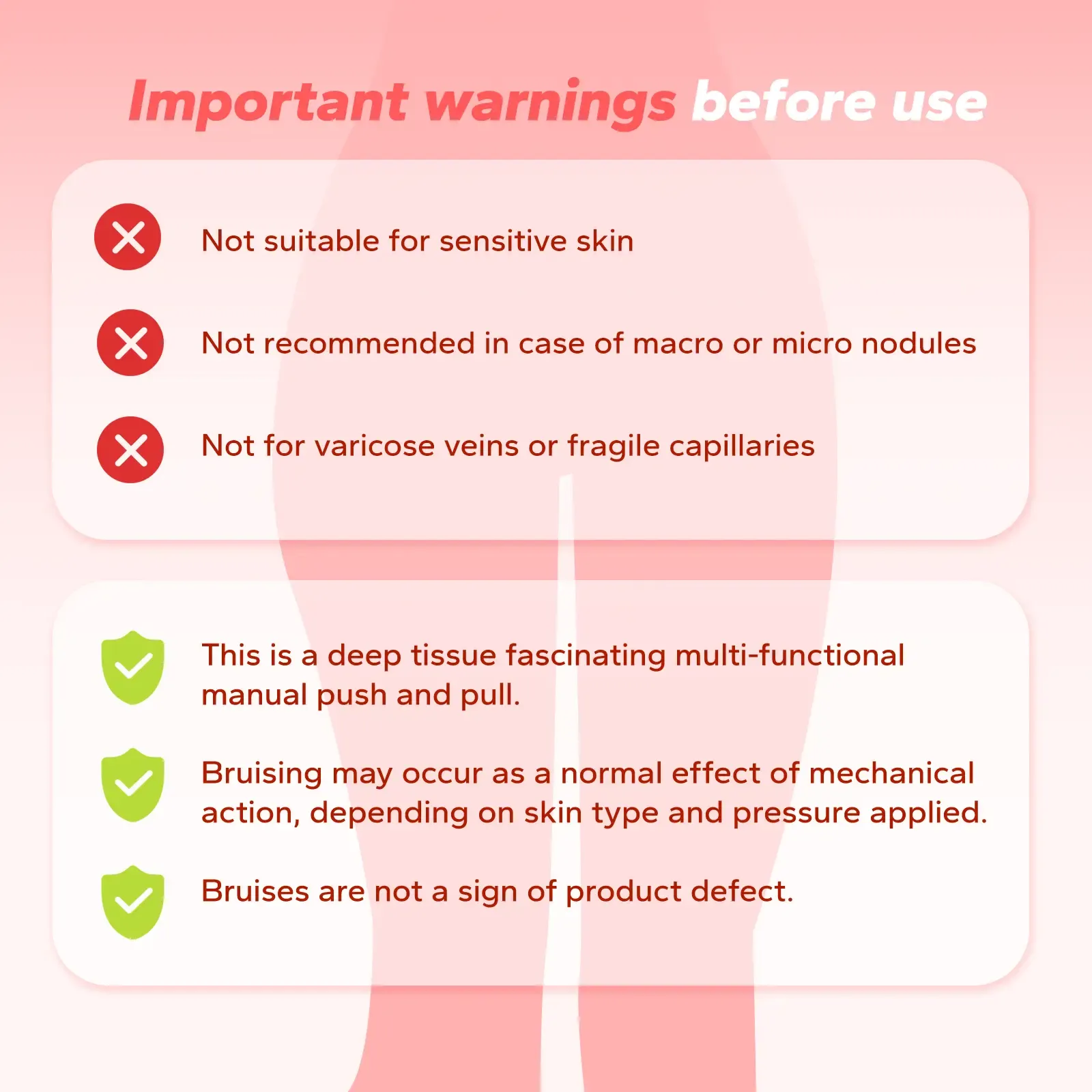 Merach Manual Push-Pull Roller Relaxing Deep Tissue Massage Cellulite Massage Tool Ring for Thigh Calf & Waist Foam Roller for Daily Stretching & Recovery Body Care Pink Summervibes