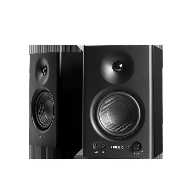EDIFIER MR4 Professional Studio Monitor Speakers - Calibrated Dual-Mode Sound, Wooden Enclosure Audio System for Recording Studios & Home Use, High-Fidelity Music Speakers