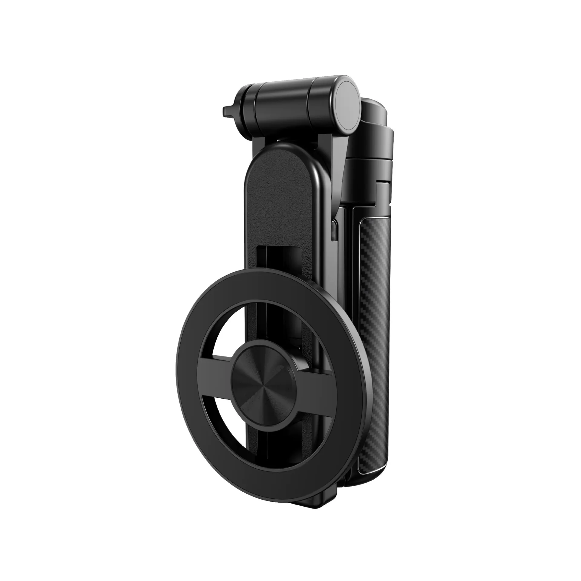 New Mini Magnetic Selfie Stick | Magsafe Bluetooth Self-Timer | Portable Telescopic Phone Tripod | Foldable 4-Leg Stand for Travel
