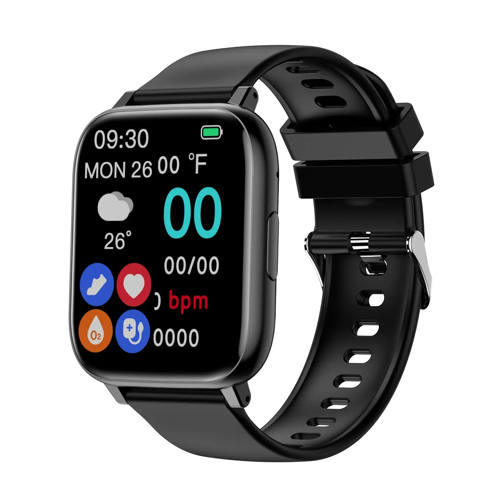 Hot Sale H9 Sports Smartwatch | Bluetooth Call + Health Monitoring | Step Counter & Message Reminder | Perfect Gift Set