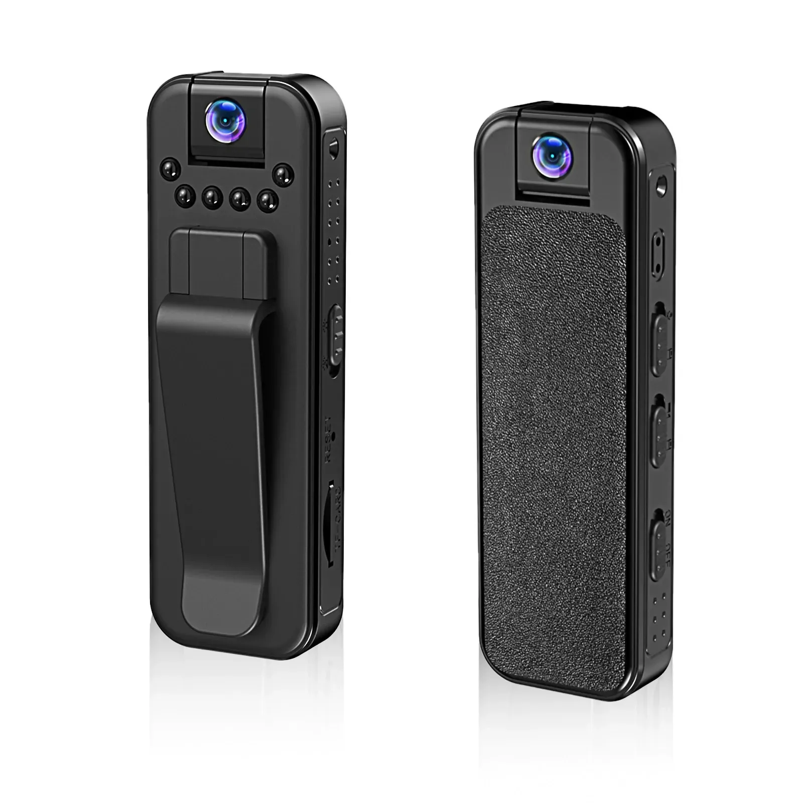 2025 New HD 1080P Video Recorder with Audio Smart Noise Reduction Clip-On Sports Camera Pocket Size for Outdoor Meetings WiFi Supported