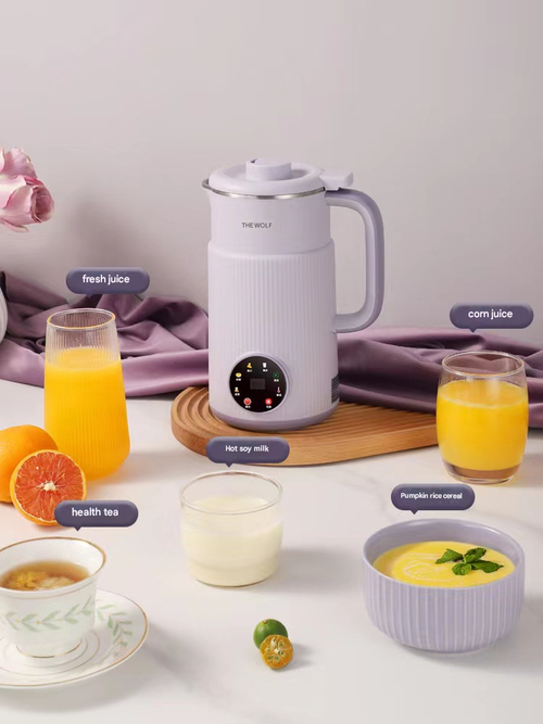 OSTMARS Automatic Mini Soy Milk Maker UK Plug - Multifunctional Heating Blender Compact Juicer & Food Processor for Home Use