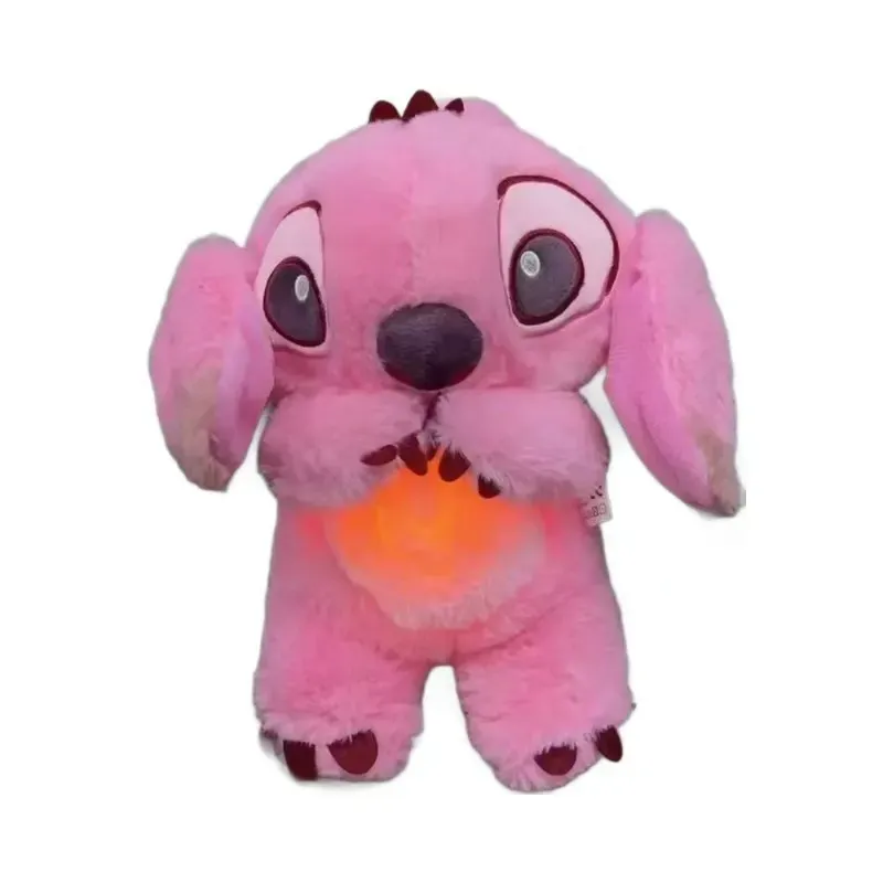 Breathable Stitch Plush Toy - Cute Stitch Doll with Soothing Music, Adorable Comforting Plushie, Ideal Birthday Gift, Soft Stuffed Toy for Kids & Fans, Stitch Plush Doll for Hugging & Decoration