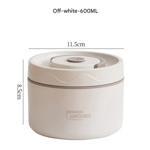 Portable Insulated Food Lunch Container Set, 4 Counts Thermal Lunch Boxes & 1 Count Insulated Bag, 4 Separate Stackable Lunch Container for Adult & Kids, Meal Prep Containers, Durable Bento Box