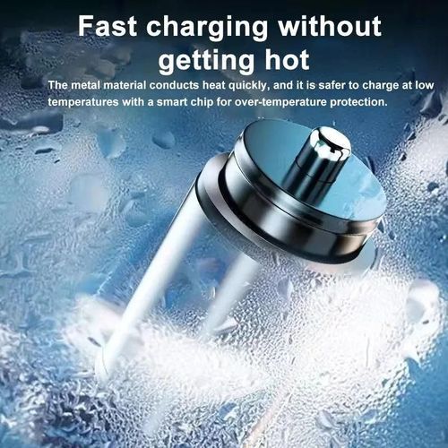 Mini Car Charger with Dual USB Ports – Compact Fast Charging Adapter for Phones, Tablets & GPS – USB-A & USB-C Ports – Universal Fit for 12V and 24V Vehicles – Smart Safe Charging Design