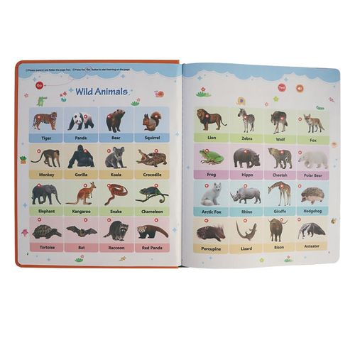 Toddler 1-6 Year Old | My First English Sound Toy – 470+ Words, 21 Themes, Fun Word Game & Bilingual Toys, Juguete Educativo for Educational Language, School Education & Perfect Educational Gift