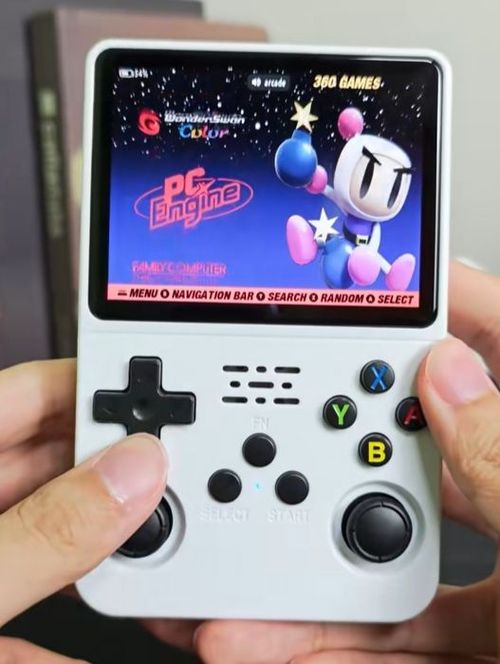 It is price down! This game handheld has the most emulators I've ever used, and the price is astonishingly cheap! 1G running 128G large memory cross-border new R36S open source handheld game console retro GBA arcade classic FC arcade portable PSP,