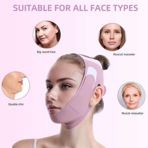 Graphene V-Line Mask Chin Up Mask V Shaped Face Mask Chin strap for sleeping, Jaw Exerciser