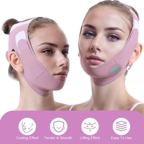 Graphene V-Line Mask Chin Up Mask V Shaped Face Mask Chin strap for sleeping, Jaw Exerciser