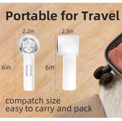 Fabric Shaver, Electric Lint Remover, Lint Roller, Rechargeable, for Clothing, Sweater, Sheets, Couch, Blanket, Home Use, Appliances Durable