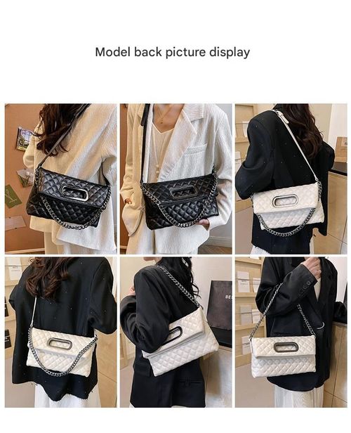 Diamond-Quilted Casual Boho Bag – Soft & Lightweight Tote for Moms  Handheld & Crossbody Purse