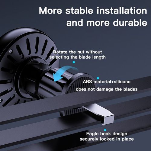 15W Magnetic Wireless Car Phone Mount - Air Vent Holder, Compatible with iPhone 16 15 14 13 12 Pro Max Series