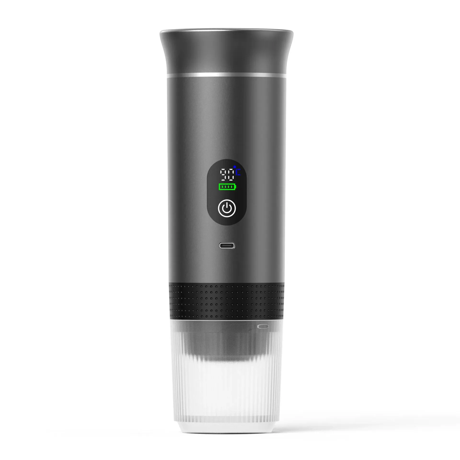 New Portable Capsule Coffee Machine | Automatic Heating Outdoor Car Home Use | 15Bar Espresso Pump Pressure Electric