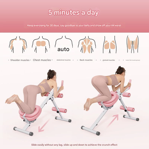 Women's Waist & Abdominal Trainer - Multi-Functional Home Fitness Equipment for Belly Toning, Ab Workouts & Core Training, Suitable for Sculpting Vest Line, Practical Home Gym Gear