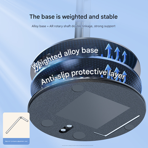 2025 New Metal Desktop Stand Strong Magnetic Lazy Holder Universal for iPad Tablet & Smartphone