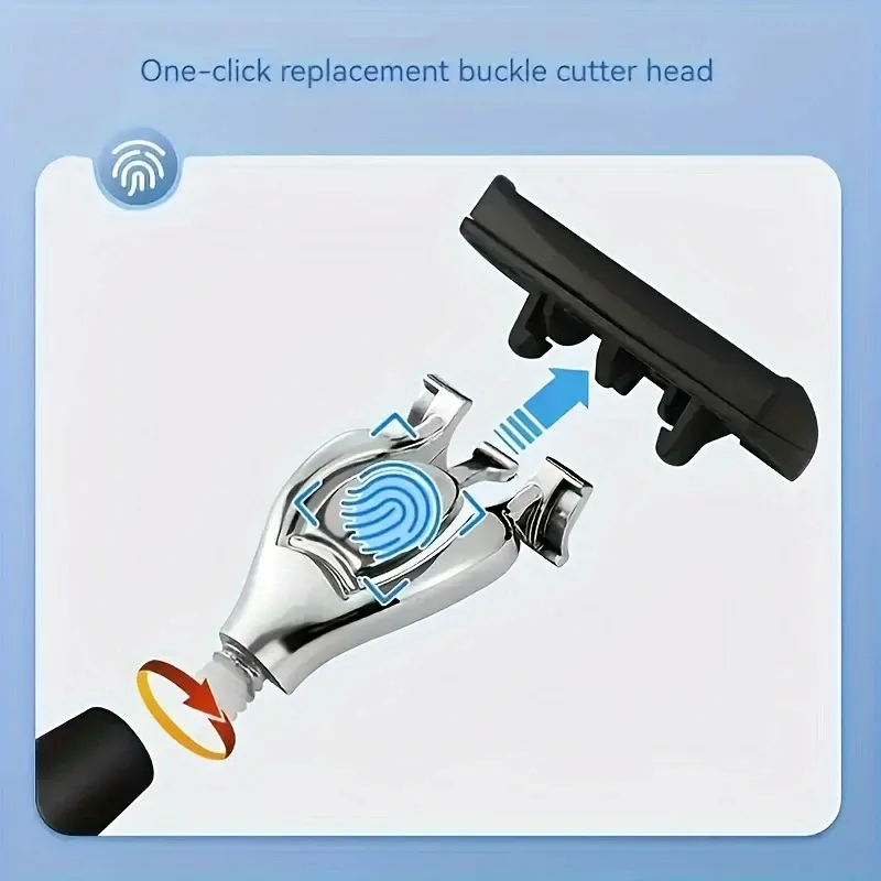 This classic men's razor comes with 42 ultra-sharp and durable blades, and its progressive design ensures a safe, smooth and painless shaving experience. Comes with 2 non- slip handles, perfect for holiday gifts