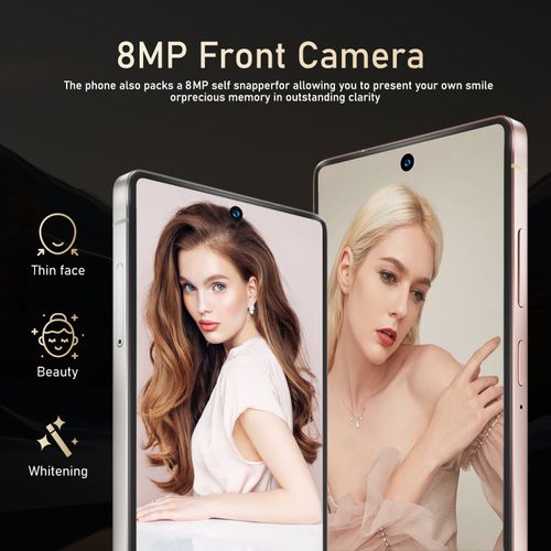 Fuffi-S24 Pro Smartphone, 6.8 Inch Android 12.0 Phone with Stylus, 6+64GB ROM, 8+20MP Camera, Dual Card, 4G Network Phone
