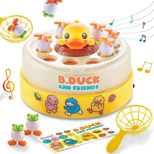 B.Duck Games, Bounce and Catch Duck Board Games,Duck Game Toys for Birthday Gifts
