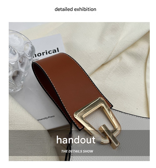 Women's Fashionable Plain Color Handbag (1 Piece), Casual Pu Leather Zipper Handbag with Bag Strap for Daily Used, Trendy Versatile High-quality Daily Commuting Bag, Girl Fashionable Shopping Bag, Casual Handbag Satchel