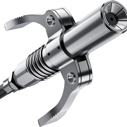 Leaking-proof Grease Tools Coupler, 12000PSI High Pressure Lubricating Oil Nozzle Accessory Compatible with 0.32 Cm Npt Lubricating Oil Nozzle