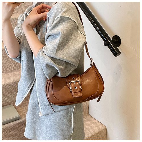 Shoulder Bags for Women Retro Crescent Hobo Handbag Y2K Underarm Purse