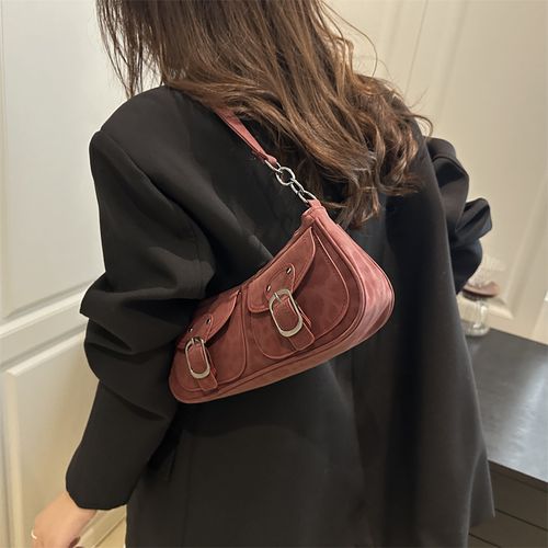 Women's Leopard Print Shoulder Bag, Vintage Dual Pocket Handbag with Zipper Closure, Fashionable and Versatile, Fashionable Patterned Bag, Perfect for Daily Use