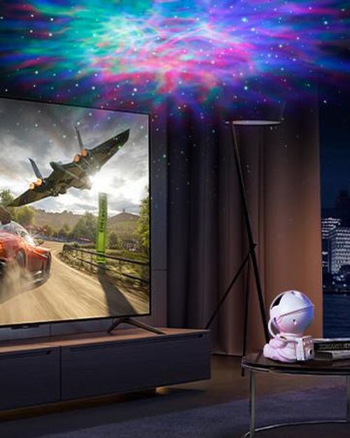 Astronaut Galaxy Star Projector Starry Night Light - Starry Nebula Ceiling Projection Lamp with 8 Modes, Remote and 360° Adjustable, Gift for Kids Adults for Bedroom Decor Aesthetic