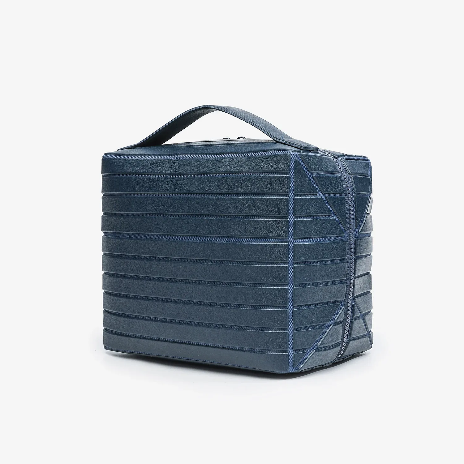 2026 New Portable Foldable Cosmetic Bag - Large Capacity Compartmentalized Toiletry Organizer for Travel Skincare Makeup Storage, In Stock